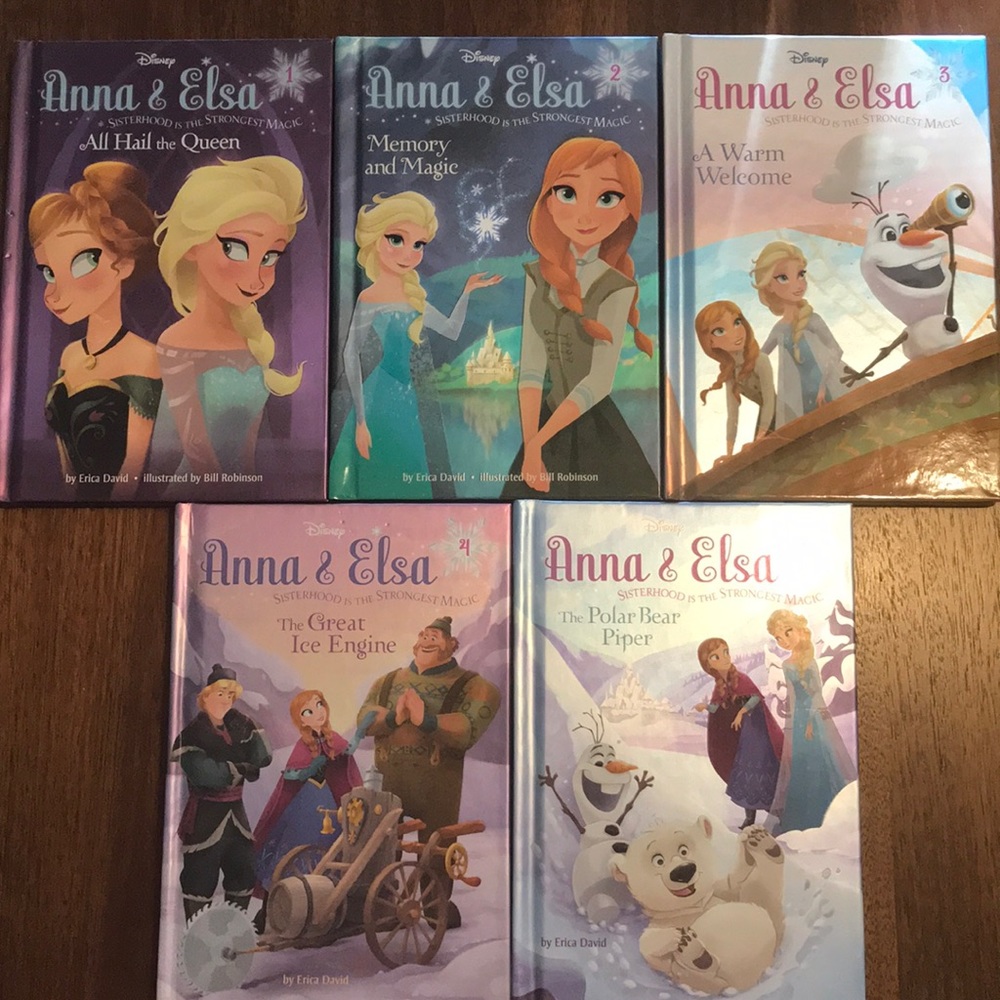 Set of 5 Frozen Beginner Chapter Books 📚